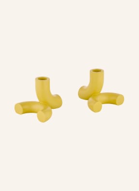 Blomus 2er-Set Kerzenhalter Doodle gold