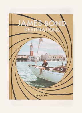 Assouline Kniha James Bond Destinations béžová / černošedá / bílá