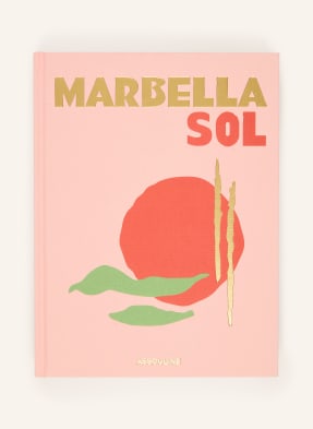 Assouline Kniha Marbella Sol růžová / zlatá / zelená