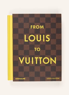 Assouline Kniha From Louis To Vuitton tmavě hnědá / hnědá / žlutá
