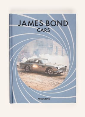 Assouline Kniha James Bond Cars černošedá / světle šedá / černá