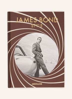 Assouline Kniha James Bond Style tmavě hnědá / zlatá / krémová