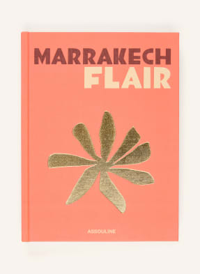 Assouline Kniha Marrakech Flair světle červená / zlatá / světle hnědá
