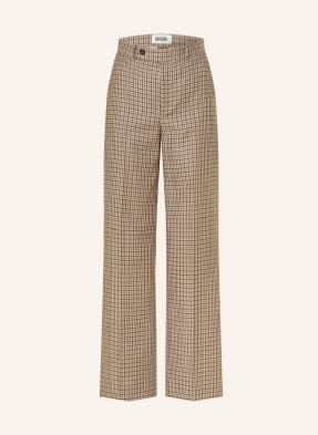 Drykorn Kalhoty Marlene Beadle béžová / khaki / černá