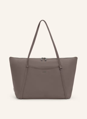 Tumi Voyageur Shopper Q Tote beige