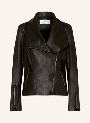 Joseph Ribkoff Jacke In Lederoptik schwarz