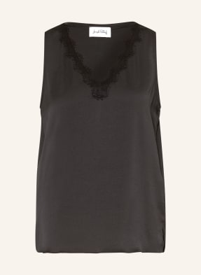 Joseph Ribkoff Blusentop Mit Spitze schwarz