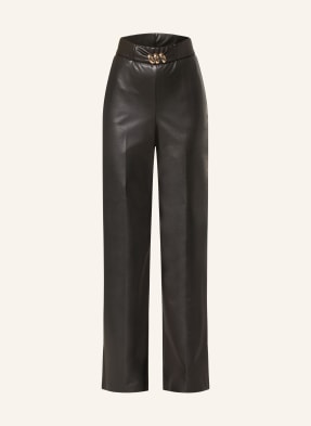 Joseph Ribkoff Hose In Lederoptik schwarz
