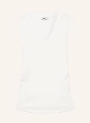 Reiss Top Sandy bílá