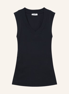 Reiss Top Sandy tmavě modrá