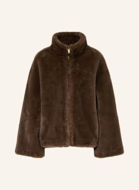 Lilienfels Kunstfell-Jacke Zum Wenden braun