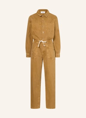 Ba&Sh Džínový Kombinéza Fyorella brown camel