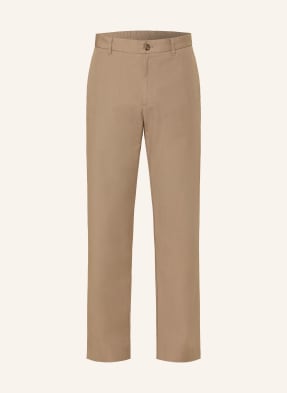 Nn.07 Kalhoty Brendan S Volným Střihem khaki