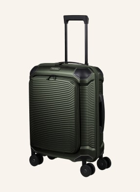Travelite Kufr Na Kolečkách Millennium tmavě zelená / černá