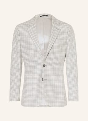 Reiss Sako Canty, Střih Tailored Fit světle šedá / bílá