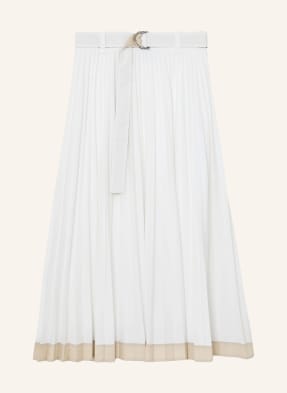 Reiss Plisseerock Allora weiss