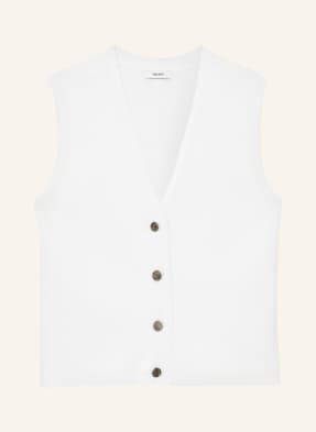 Reiss Strickweste Ria weiss