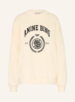 Anine Bing Mikina Miles tmavě žlutá / černá