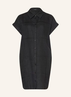 Opus Hemdblusenkleid Welina Aus Leinen schwarz