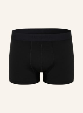 Super.Natural Funkční Boxerky Lux S Merino Vlnou černá