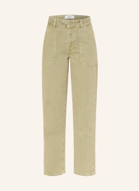 Ba&Sh Krátké Džíny Fally green khaki