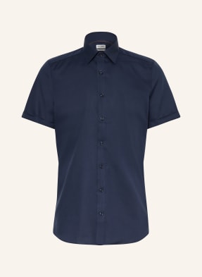 Olymp Kurzarm-Hemd Level Five Body Fit blau