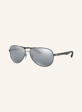 Ray-Ban Sluneční Brýle rb8313 šedá/šedá zrkadlová