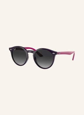 Ray-Ban Sluneční Brýle rj9064s tmavě fialová/tmavě šedá s přechodem
