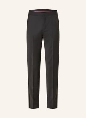Hugo Smokingové Kalhoty Hesten Extra Slim Fit 001 black