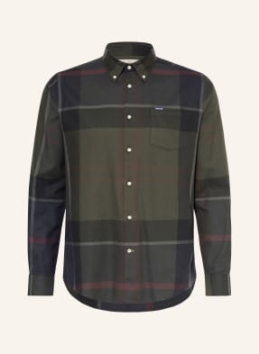 Barbour Hemd Dunoon Tailored Fit gruen