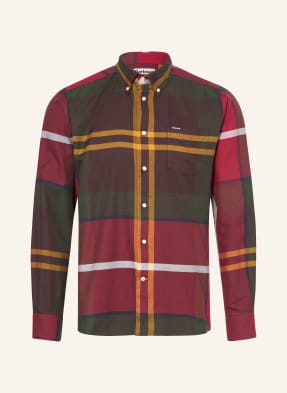 Barbour Hemd Dunoon Tailored Fit rot