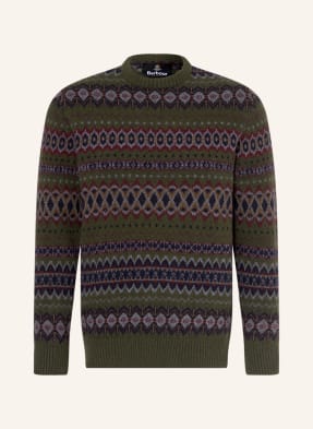 Barbour Pullover Case gruen