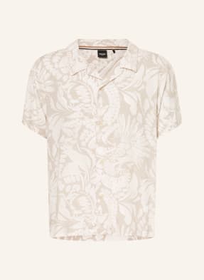 Boss Resorthemd Beach Comfort Fit beige