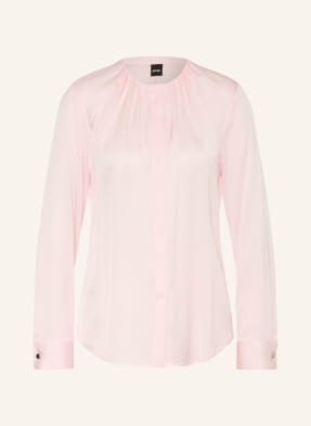 Boss Seidenbluse Banorah rosa