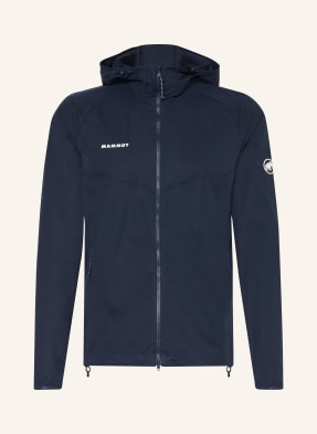 Mammut Softshellová Bunda Granite So Hooded tmavě modrá