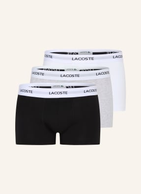 Lacoste 3er-Pack Boxershorts grau