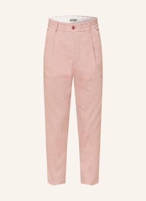 Drykorn Oblekové Kalhoty Chasy Extra Slim Fit Se Lnem 4002 orange