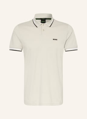 Boss Piqué-Poloshirt Paul Slim Fit beige