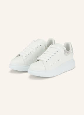 Mcqueen Sneakersy bílá / stříbrná