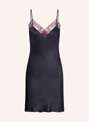 Chantelle Negligé Legend Aus Satin blau