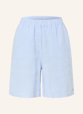 Mos Mosh Leinenshorts Mmemmie blau