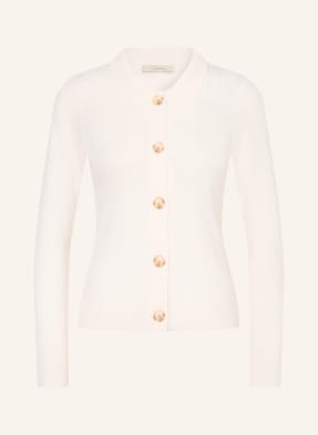 Lilienfels Strickjacke Mit Cashmere weiss