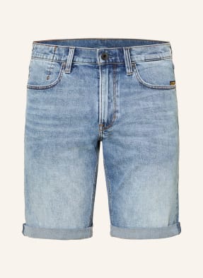 G-Star Džínové Šortky Mosa Short c606 faded cascade