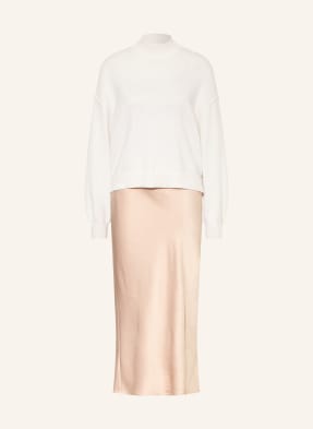 Ted Baker Sada Harisa: Šaty A Svetr světle hnědá / bílá