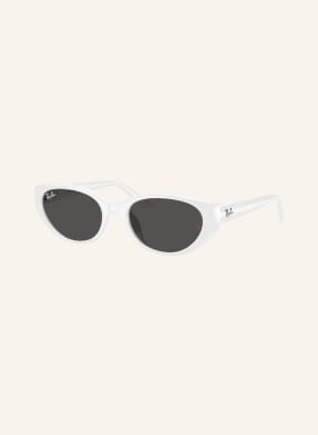 Ray-Ban Sluneční Brýle rb4457d bílá/ tmavosivá