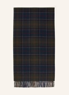 Barbour Šála Hailes tmavě zelená / tmavě červená / tmavě modrá