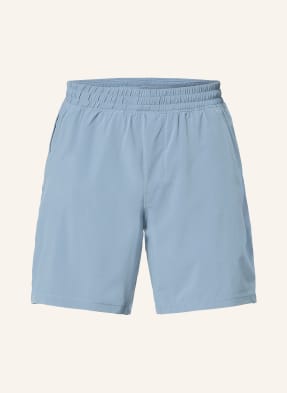 Lululemon 2V1 Běžecké Šortky Pace Breaker modrá