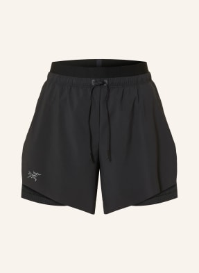 Arc'teryx Trekové Šortky Norvan 5 černá