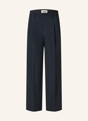 Drykorn Chino Kalhoty Leek_Wide Wide Fit tmavě modrá