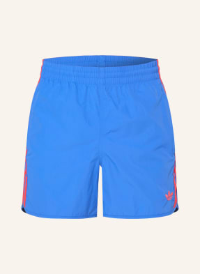 Adidas Originals Šortky Sprinter modrá / červená